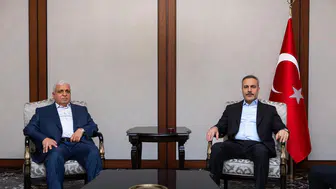 Dışişleri Bakanı Fidan, Haşdi Şabi Komisyonu Başkanı Feyyad ile görüştü