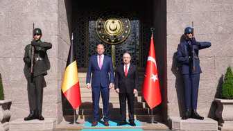 Bakan Güler, Belçika Savunma ve Dış Ticaret Bakanı Francken ile görüştü