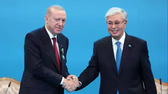 Cumhurbaşkanı Erdoğan’a Kazakistan’da devlet nişanı