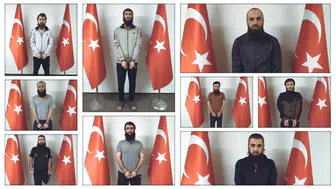MİT'in Suriye operasyonunda kırmızı bültenle aranan 10 DEAŞ mensubu yakalandı