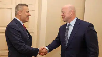Bakan Fidan, ABD’li NATO Temsilcisi Whitaker ile görüştü