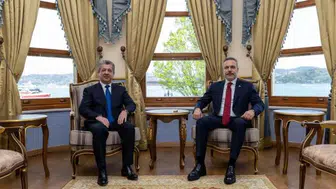 Dışişleri Bakanı Fidan, IKBY Başbakanı Mesrur Barzani ile görüştü