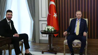 Cumhurbaşkanı Erdoğan, Alperen Şengün’ü kabul etti