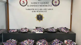 Samsun’da narkotik operasyonu: 44 bin 938 uyuşturucu hap ele geçirildi
