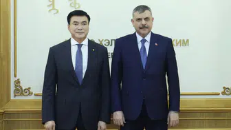 İçişleri Bakanı Çiftçi, Moğolistanlı mevkidaşı Amarsaikhan ile görüştü