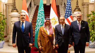 Dışişleri Bakanı Fidan, Kahire’de Libya dahil bölgesel konuların ele alındığı toplantıya katıldı
