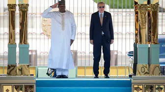 Cumhurbaşkanı Erdoğan, Nijer Cumhurbaşkanı Tchiani’yi resmi törenle karşıladı