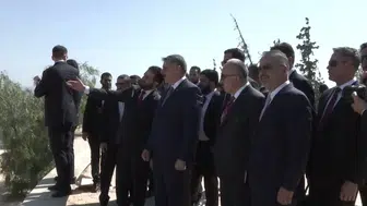 İçişleri Bakanı Çiftçi, Kasyun Dağı’ndan Şam’ı seyretti