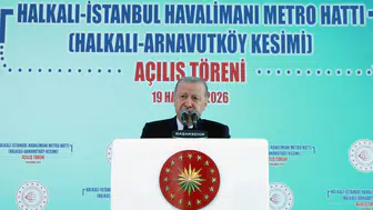 Cumhurbaşkanı Erdoğan: "Türkiye'yi en uzun ve en hızlı metro hattıyla buluşturuyoruz"