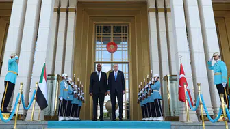 Cumhurbaşkanı Erdoğan, Sudan Egemenlik Konseyi Başkanı el-Burhan ile görüştü