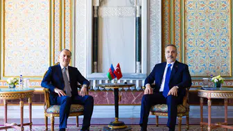 Bakan Fidan, Azerbaycanlı mevkidaşı Bayramov ile görüştü