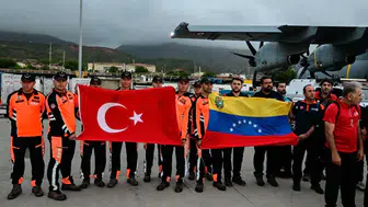 Türkiye’den hareket eden arama kurtarma ekipleri depremden etkilenen Venezuela’ya ulaştı