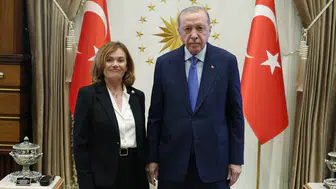 Cumhurbaşkanı Erdoğan, İspanya Anayasa Mahkemesi Başkanvekili Huertas ile görüştü