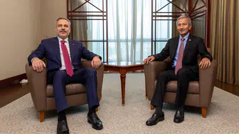 Bakan Fidan, Dışişleri Bakanı Vivian Balakrishnan ile görüştü