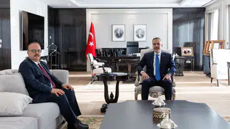 Bakan Fidan, Ankara Valisi Canbolat ile bir araya geldi