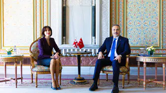 Bakan Fidan, Gürcistanlı mevkidaşı Maka Botchorishvili ile görüştü