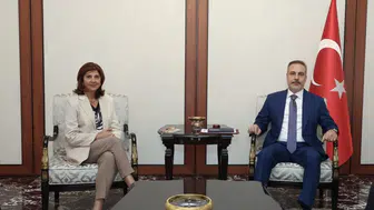 Bakan Fidan, BM’nin Kıbrıs Şahsi Temsilcisi Holguín’i kabul etti