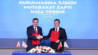 Türkiye ile KKTC arasında doğal gaz tedariki mutabakatı imzalandı