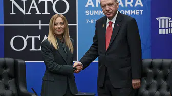 Cumhurbaşkanı Erdoğan, İtalya Başbakanı Meloni ile Ankara’da görüştü