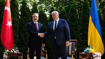 Bakan Fidan, Ukraynalı mevkidaşı Sibiha ile görüştü