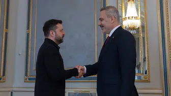 Bakan Fidan, Ukrayna Devlet Başkanı Zelenskiy ile görüştü