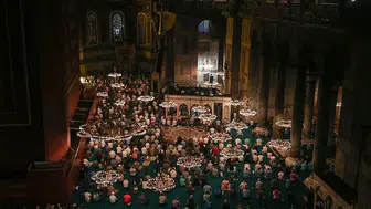 Ayasofya’nın yeniden ibadete açılışının üzerinden 6 yıl geçti