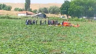 Ankara’da eğitim helikopteri düştü: 1 pilot hayatını kaybetti