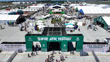 Çevre, teknoloji ve sanat aynı çatı altında: Sıfır Atık Festivali Atatürk Havalimanı’nda başladı
