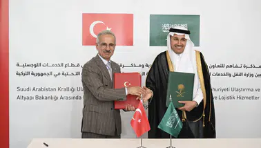 Türkiye ile Suudi Arabistan arasında lojistik ve demir yolu iş birliği