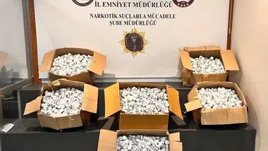 Samsun’da kiralık araçta 225 bin uyuşturucu hap ele geçirildi