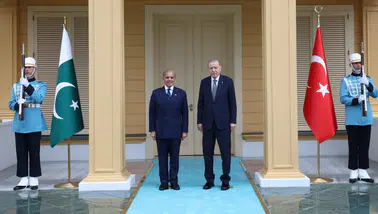 Cumhurbaşkanı Erdoğan, Pakistan Başbakanı Şerif’i kabul etti