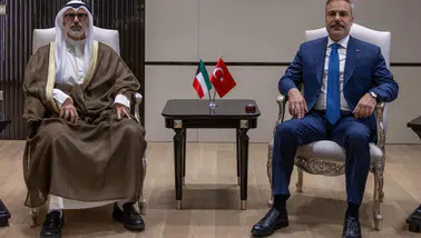 Bakan Fidan, Kuveytli mevkidaşı Şeyh Jarrah Jaber Al-Ahmad Al-Sabah ile görüştü