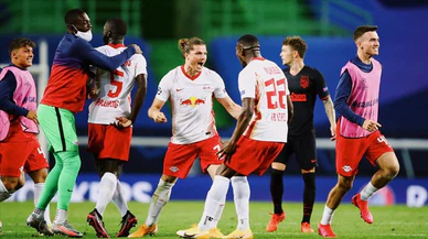Şampiyonlar Ligi'nde ikinci yarı finalist Leipzig