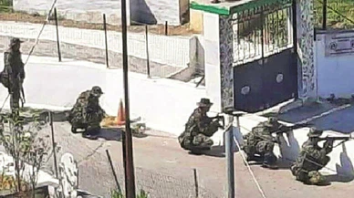 Yunanistan Türk köyüne asker gönderdi