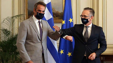 Alman bakandan Yunanistan'a destek