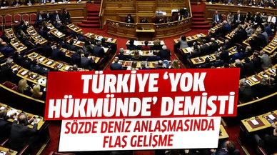 Sözde deniz anlaşmasında flaş gelişme