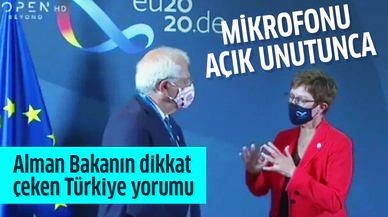 Alman bakanın dikkat çeken Türkiye yorumu