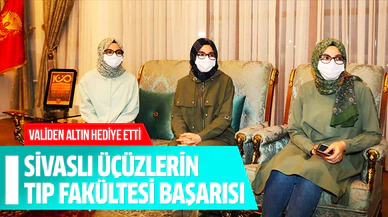 Sivaslı üçüzlerin tıp fakültesi başarısı