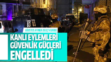 Terör örgütü DEAŞ'a üst düzey darbe