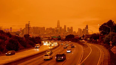 Francisco turuncu renge boyandı