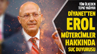 Diyanet'ten Erol Mütercimler hakkında suç duyurusu