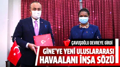 Türkiye, Bissau'da yeni bir uluslararası havaalanı inşa etme sözü verdi.