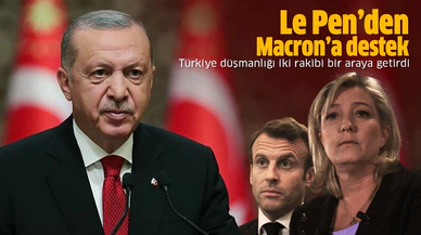 Aşırı sağcı Le Pen'den Macron'a destek