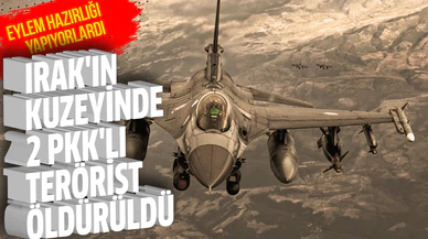 Irak'ın kuzeyinde 2 terörist öldürüldü