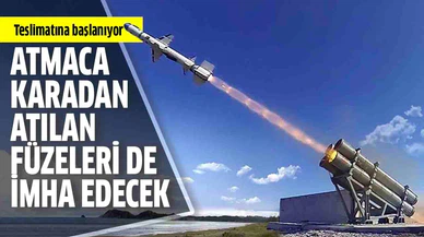 Atmaca Seyir Füzesi karadan atılan füzeleri de imha edecek