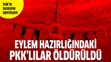 Irak'ın kuzeyinde eylem hazırlığındaki 3 PKK'lı terörist etkisiz hale getirildi
