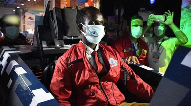 Somalili genç yetenek Guled Abdi TEKNOFEST'te