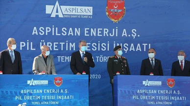 Türkiye'nin ilk lityum iyon pil üretim tesisinin temeli Kayseri'de atıldı