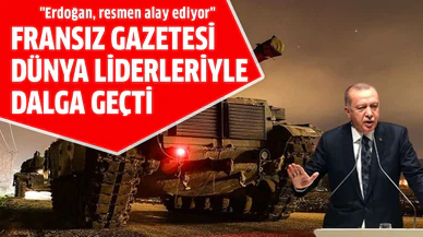 Fransız gazetesi dünya liderleriyle dalga geçti