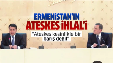 Azerbaycan'dan kritik basın toplantısı